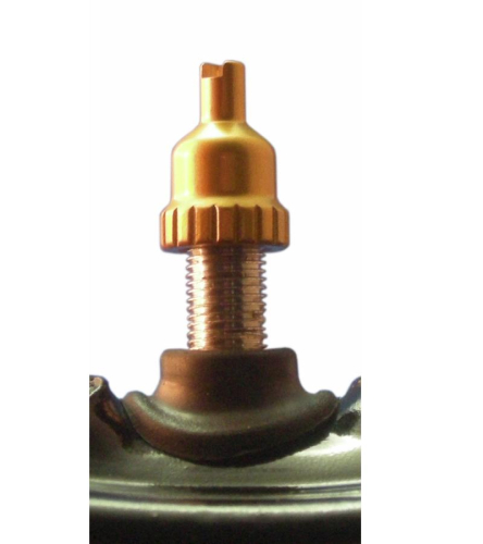 No Toil - No Toil Valve Stem Remover Cap - Gold - VSRC-002