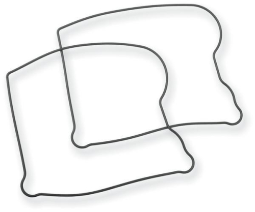 Drag Specialties - Drag Specialties Rubber Seal for Custom Rocker Box Kit - 037045