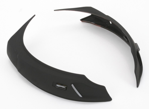 Icon - Icon Super Vent Set for Alliance SSR Helmet - Rubatone Black - 0133-0215