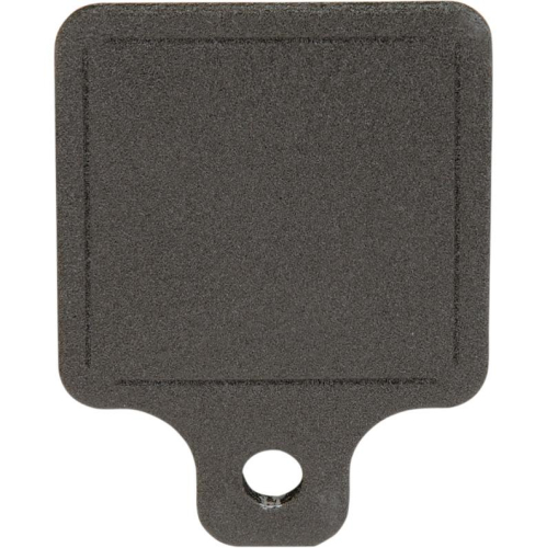 Novello - Novello Inspection Tag Plate - Black Center Mount - Ball Mill - NIL-INS6B