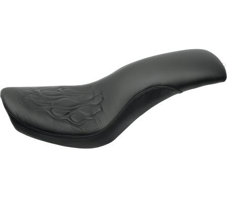 Saddlemen - Saddlemen Tattoo Profiler Seat - Leather w/ Black Stitch - 858-08-0512