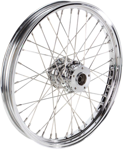 Drag Specialties - Drag Specialties Laced 40 Spoke Front Wheel - 21x2.15 - 04224-163S