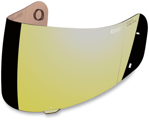 Icon - Icon Helmet Pro Shield - Fog Free - Dark Gold - 0130-0391