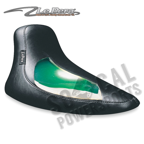 Le Pera - Le Pera Bare Bones Smooth Solo Seat with Biker Gel - LG-008