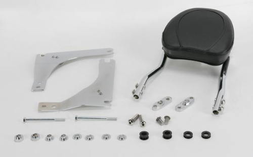 Jardine - Jardine Complete Touring Steel Passenger Backrest and Mounting Kit - 34-5204-01
