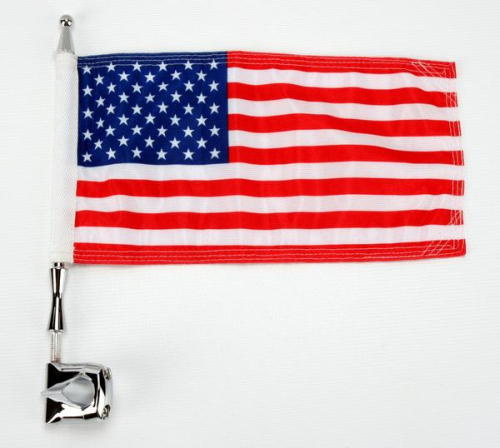 Kuryakyn - Kuryakyn Universal Flag Pole and Holder - 3/4in Tubing - 4255