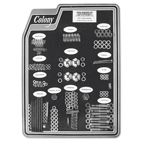 Colony - Colony Complete Stock Hardware Kit - Cadmium - 8300 CAD