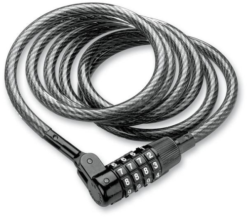 Kryptonite - Kryptonite Combination Cable Lock - 5ft. x 8mm - 720018-994558