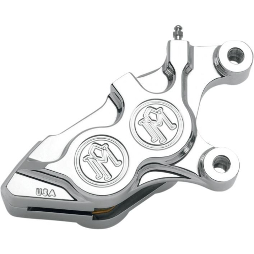 Performance Machine - Performance Machine Four-Piston Front Right Brake Caliper for 300MM Rotor - Chrome - 0052-2414-CH