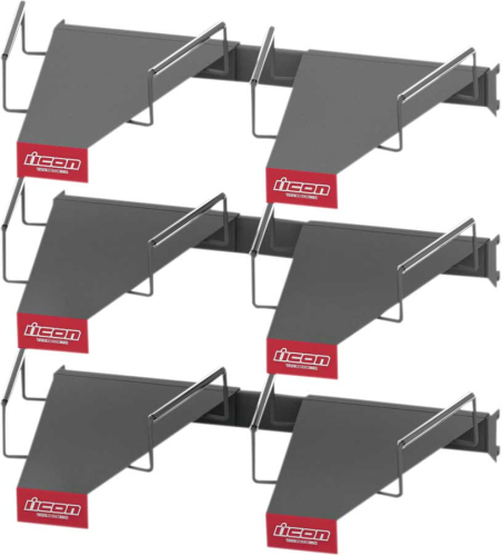 Icon - Icon Destination Shop Helmet/Jacket Shelf Fixture Kit - 9903-0226