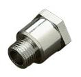 Drag Specialties - Drag Specialties Oil Gauge Adapter Fitting for FX - 1/8in. NPT - 245235-BC1