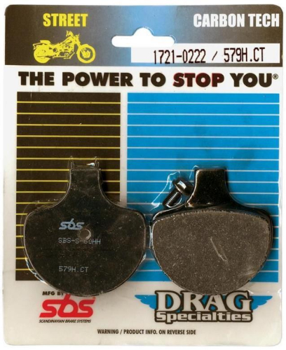 SBS - SBS Carbon Tech High Performance Brake Pads - 658H.CT