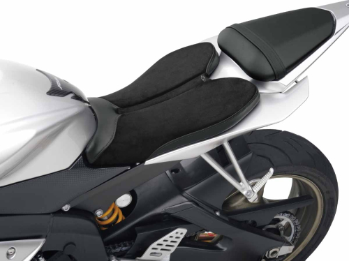 Saddlemen - Saddlemen Gel-Channel Sport One-Piece Solo Seat with Rear Cover - 0810-0793