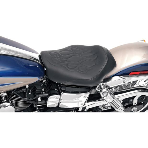 Saddlemen - Saddlemen Tattoo Solo Seat with Black Stitch - 806-04-0112