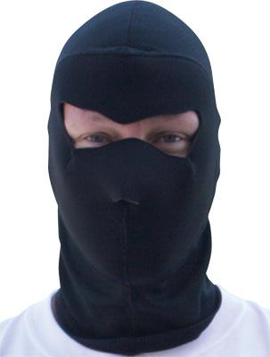 Zan Headgear - Zan Headgear Coolmax Balaclava Extreme with Neoprene Mask - WBC114NFME - Black - OSFM