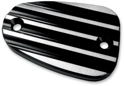 Joker Machine - Joker Machine Front Master Cylinder Cover - Finned - Black Anodized - 09-039FB