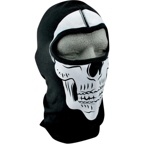 Zan Headgear - Zan Headgear Cotton Balaclava - WCB204 - Skull - OSFM