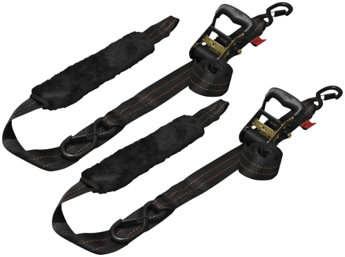 Drop-Tail Trailers - Drop-Tail Trailers Motorcycle Tiedown Straps - Econo - 03-ESS1.0PR-01