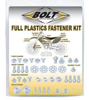 Bolt MC Hardware - Bolt MC Hardware Full Plastic Fastener Kit - KTM-0710SC0810XC