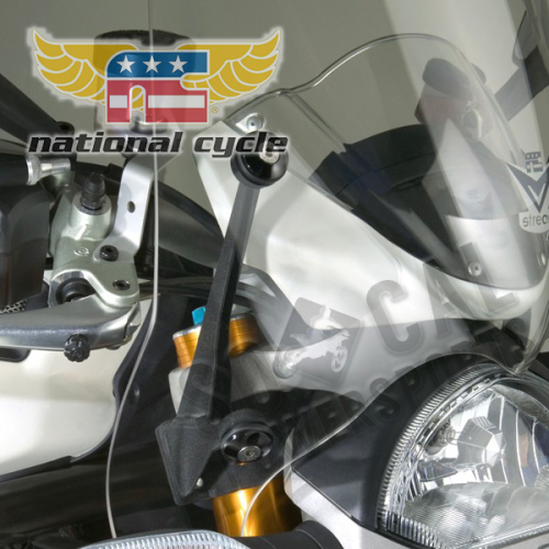National Cycle - National Cycle VStream+ Windshield - 15.25in. - Dark Tint - N28213