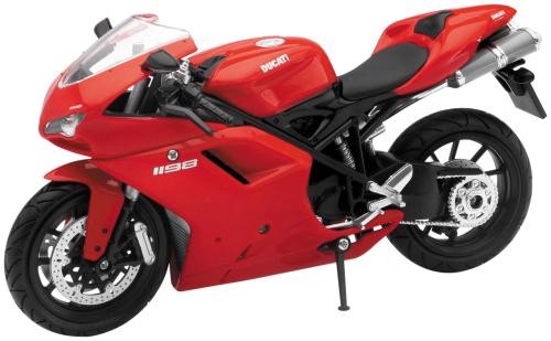 New Ray Toys - New Ray Toys Street Bike 1:12 Scale Motorcycle - Ducati 1198 - Red - 57143A
