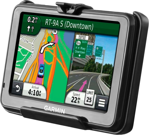 RAM Mounts - RAM Mounts RAM Cradle for Garmin nuvi 200/205W, 250/255W, 260/265W/WT, 285WT, 2455LMT, 2475LT, 2495LMT & 465T - RAM-HOL-GA25
