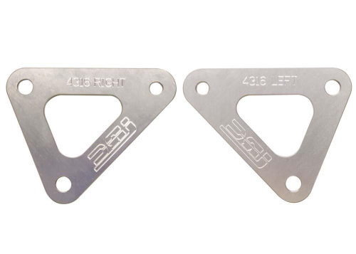 Yana Shiki - Yana Shiki Adjustable Lowering Link - Silver - Stk/2in./4in. - A4316LRC