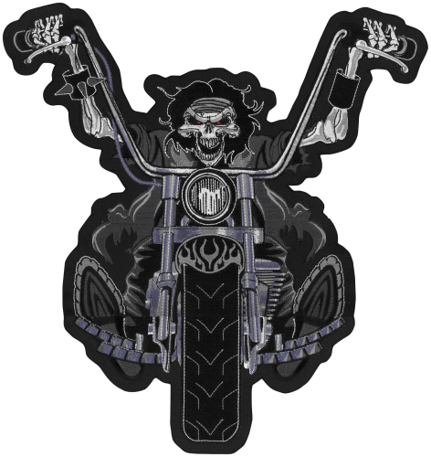 Lethal Threat - Lethal Threat Death Rider Embroidered Patch - LT30050