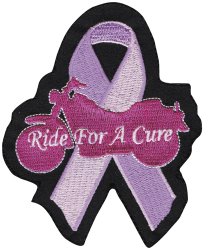 Lethal Threat - Lethal Threat Ride For A Cure Embroidered Patch - MN32028