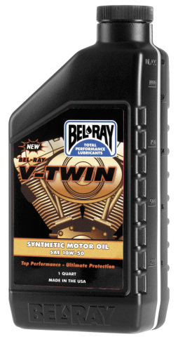 Bel-Ray - Bel-Ray V-Twin Synthetic Oil - 10W50 - 1qt. - 96915-BT1QB
