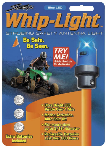 Street FX - Street FX Antenna Whip-Light - Blue - 1044315