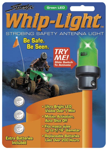 Street FX - Street FX Antenna Whip-Light - Green - 1044316
