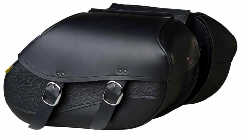 Willie & Max - Willie & Max Revolution Hard Mount Style Saddlebag - Small Swooped - 03437