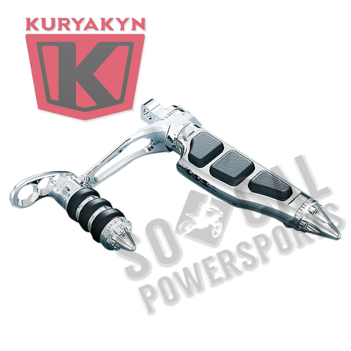 Kuryakyn - Kuryakyn Stiletto Footpegs with Stirrups - 4477