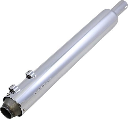 SuperTrapp - SuperTrapp Super Elite Slip-On - Chrome - 128-65119