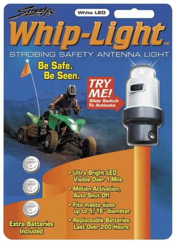 Street FX - Street FX Antenna Whip-Light - White - 1044305