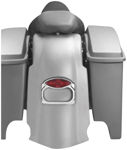 Arlen Ness - Arlen Ness Fiberglass Fender Kit - Bagger-Tail - 06-490