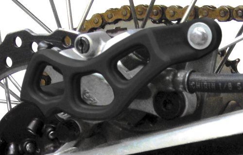 T.M. Designworks - T.M. Designworks Rear Brake Caliper Plastic Guard - Black - RBG-KAW-BK