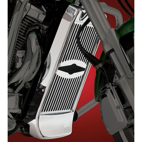 Show Chrome - Show Chrome Radiator Grille - Celestar with Scooped Cowl - 55-145A