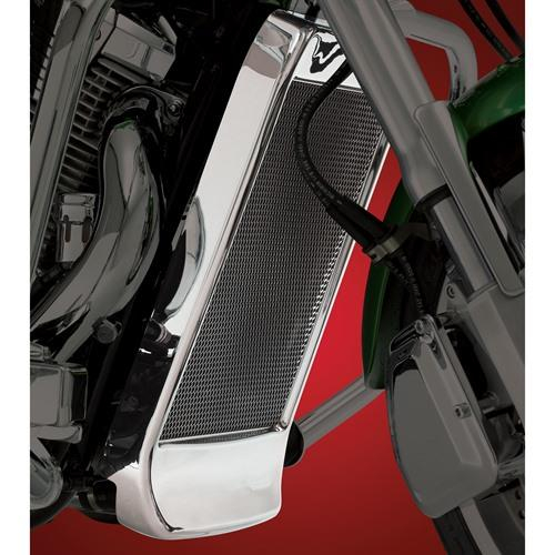 Show Chrome - Show Chrome Radiator Grille - Mesh with Scooped Cowl - 55-144A