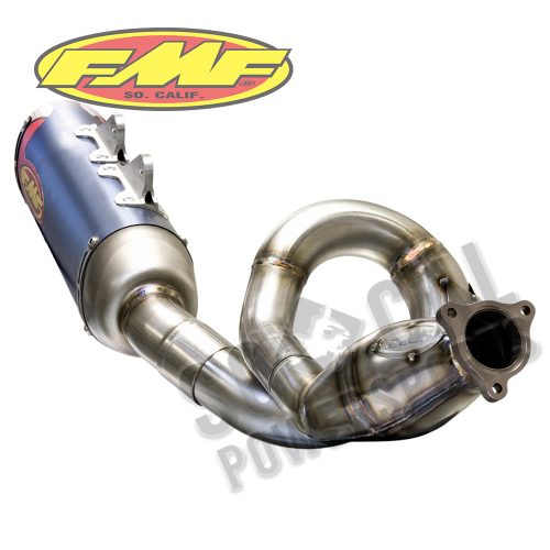 FMF Racing - FMF Racing MegaBomb Header - Titanium - 041376