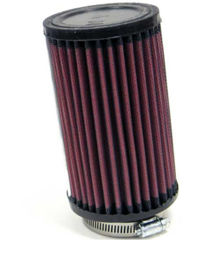 K&N Engineering - K&N Engineering Universal Round Straight Air Filter - Rubber End Cap - RB-0620