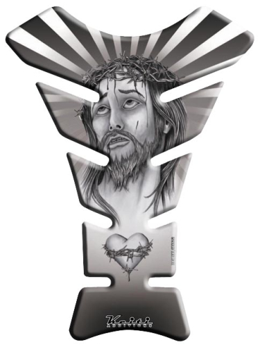 Keiti - Keiti Tank Protector - Black/Clear - Jesus - KT8130