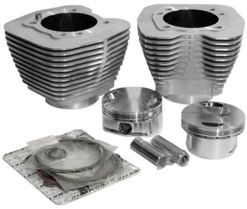 Revolution Performance - Revolution Performance Bolt-On Big Bore Kit (98in. Flat Top) - Bore 3.938in. - 9.75:1 Compression - Silver - 201-110W