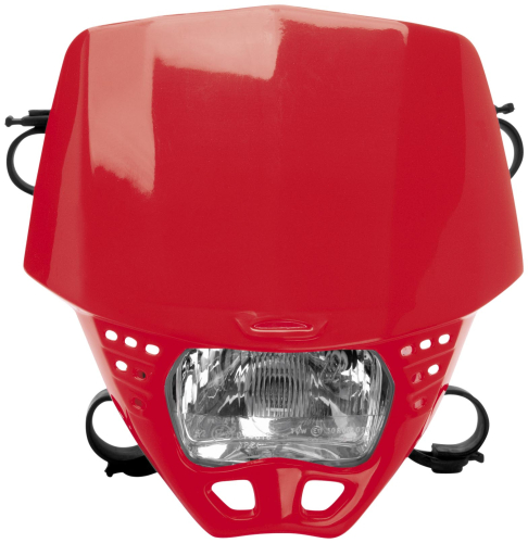 UFO Plastics - UFO Plastics Cruiser Headlight - Red - PF01707070