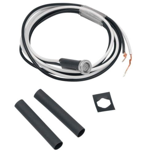 Drag Specialties - Drag Specialties Snap-In Indicator Light - Clear Indicator - Stainless Bezel - 162605