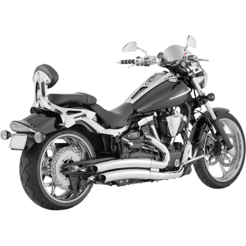 Vance & Hines - Vance & Hines Big Radius 2-Into-2 Exhaust System - Chrome - 26501