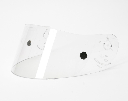AGV - AGV Anti-Scratch Race Shield Flat with Tear-Off Posts for Helmets - Clear - KV1A0A1002