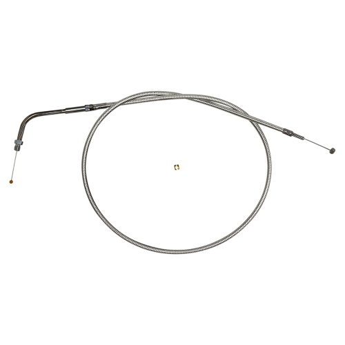 Magnum - Magnum Sterling Chromite II Braided Throttle Cable for S&S E/G Carburetors - 3384S