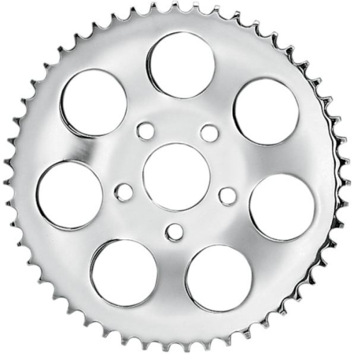Drag Specialties - Drag Specialties Flat Rear Wheel Sprocket - Chrome - 47T - 70326P